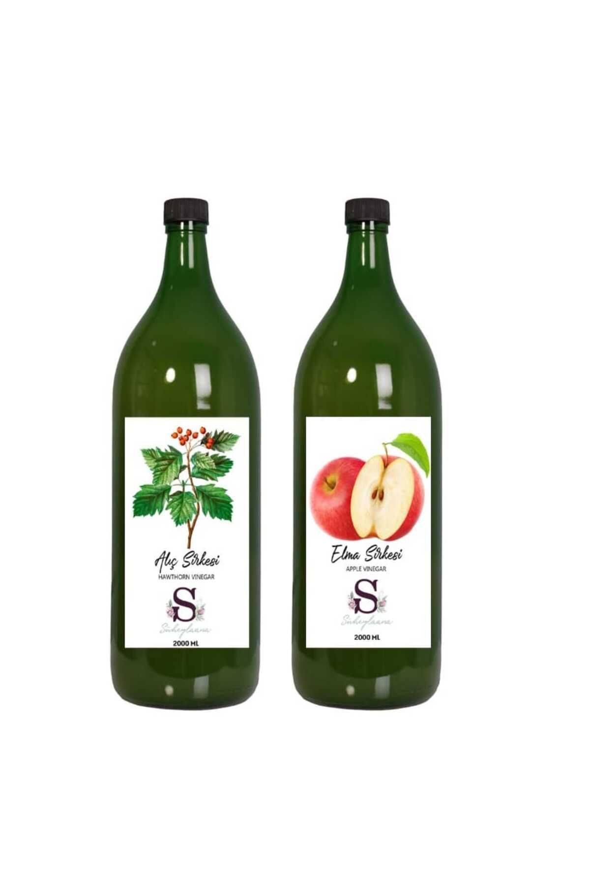 Süheylaana Doğal Alıç Sirkesi 2000 Ml - Doğal Elma Sirkesi 2000 Ml