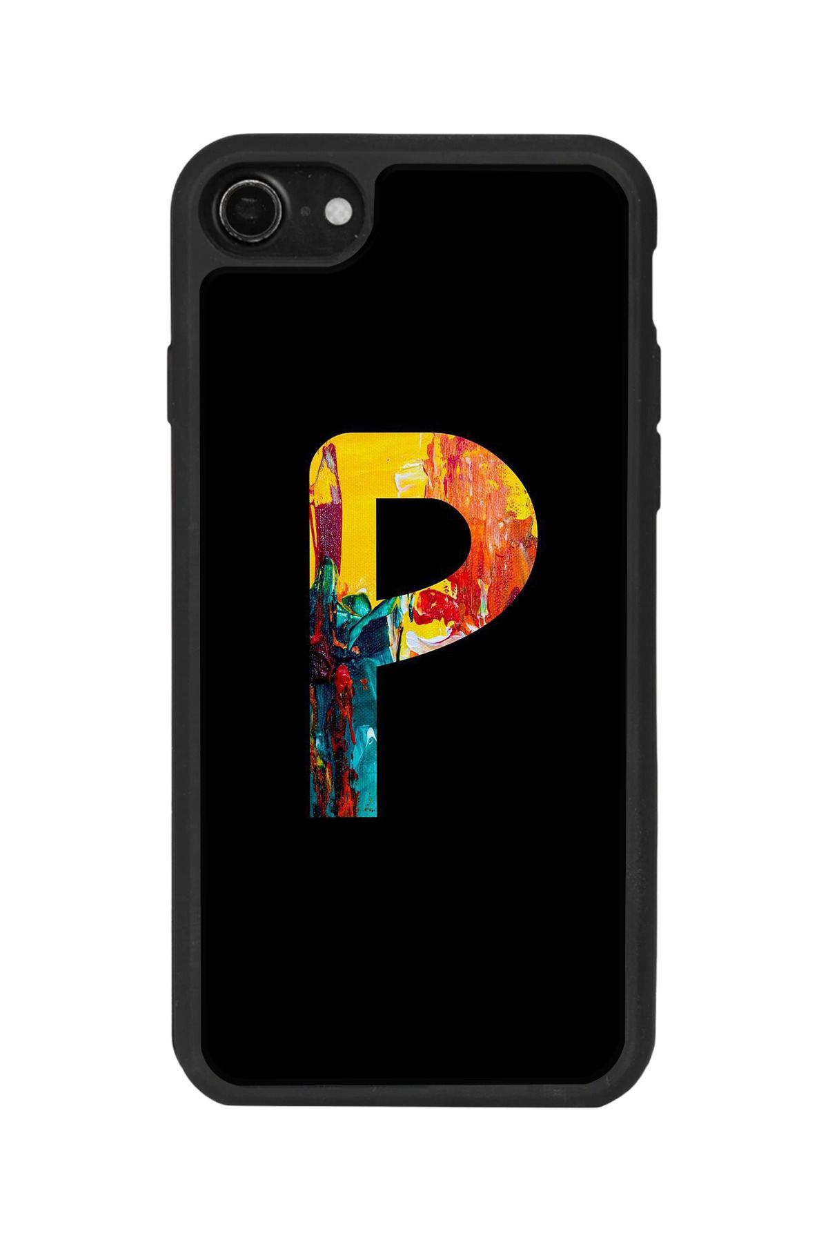BGAKSESUAR Apple iPhone 8 Uyumlu Mat Siyah Kılıf – Yumuşak Silikon, Koruyucu, Şok Emici Kapak