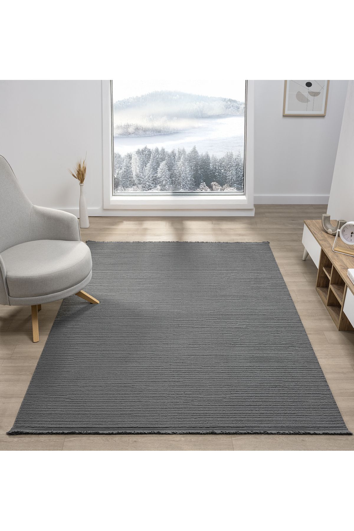 CASERA HOME EDEN COLLECTION ANTRASIT MODERN DOKUMA BUKLELI MAKINE HALISI