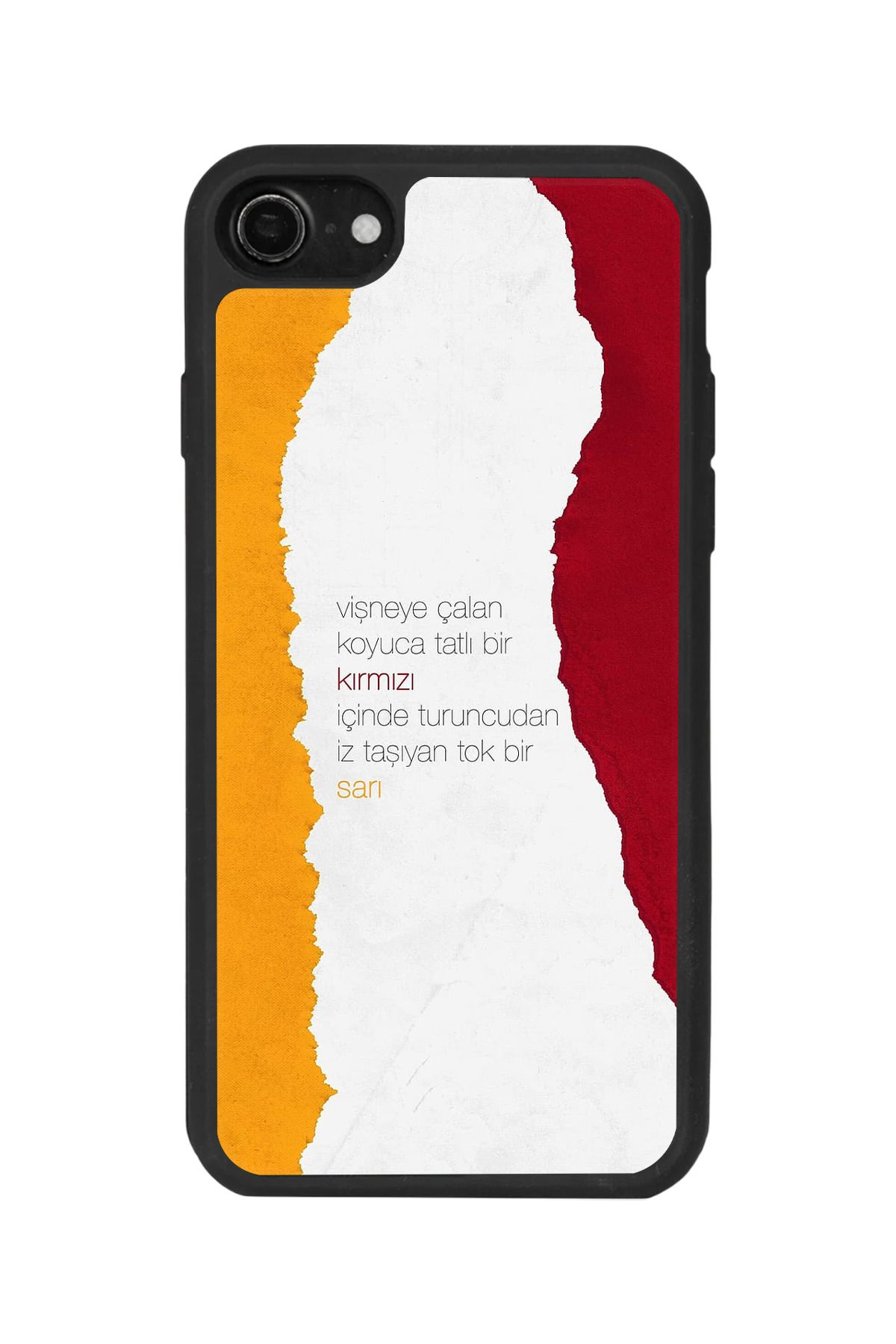 BGAKSESUAR iPhone 8 Uyumlu Mat Siyah Kılıf – Yumuşak Silikon, Koruyucu, Şok Emici Kapak