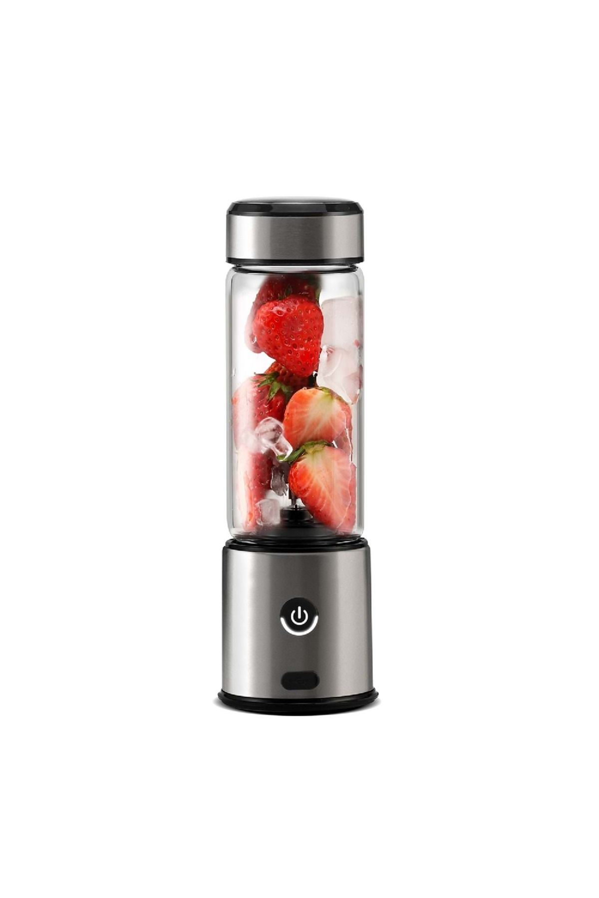 Midcom MPIA MP-BL12 Usb Şarjlı 450ML 6 Bıçaklı Taşınabilir Portatif Kamp ve Seyahat Blender
