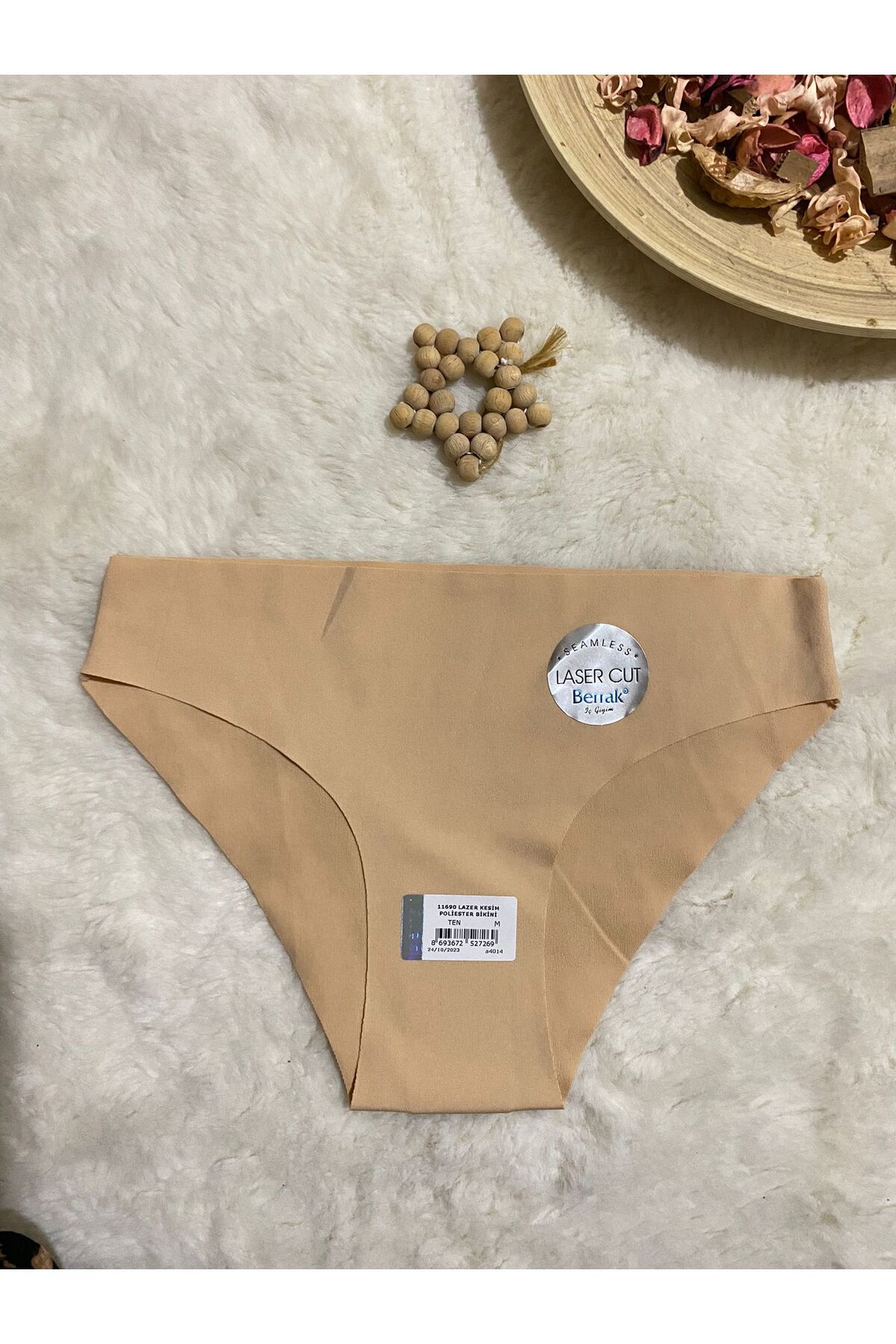 Berrak Lazer Kesim Bikini Külot Dikişsiz