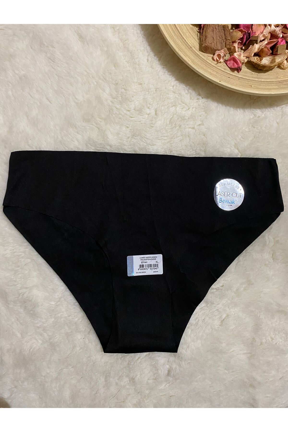 Berrak Lazer Kesim Bikini Külot Dikişsiz