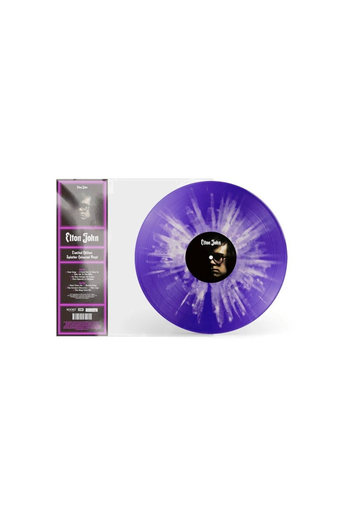 Universal Music Group YABANCI PLAK - Elton John / (LE. Mor&Beyaz splatter LP)