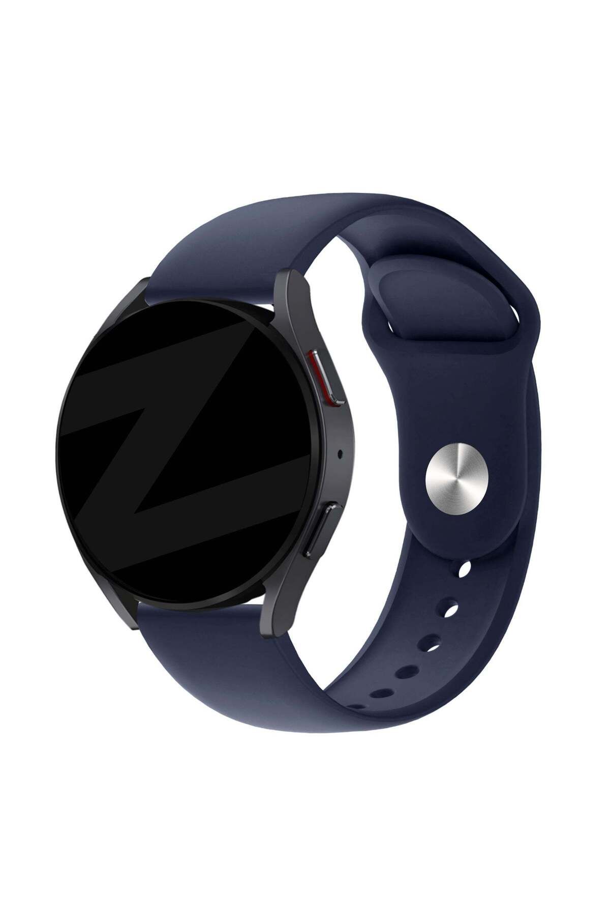 bbtech Ticwatch PRO / PRO 2020 / GTX 22mm Standart Silikon Kordon Klasik Kayış Esnek 22 mm Band