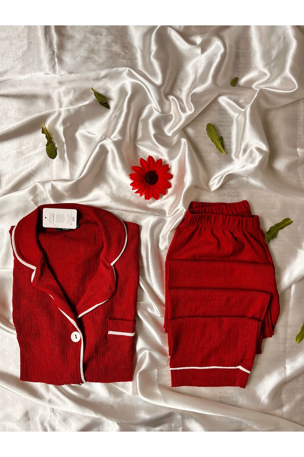 beshineunderwear Crimson Charm Pijama Takımı