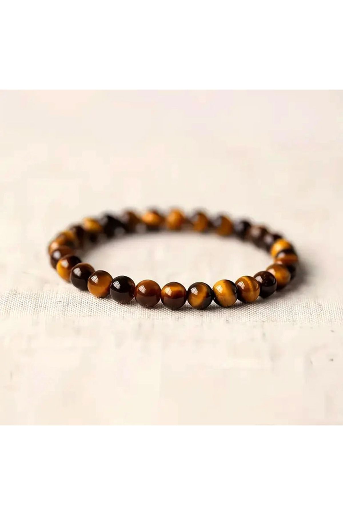 Buhara Stone KAPLAN GÖZÜ BİLEKLİK 6MM A+KALİTE