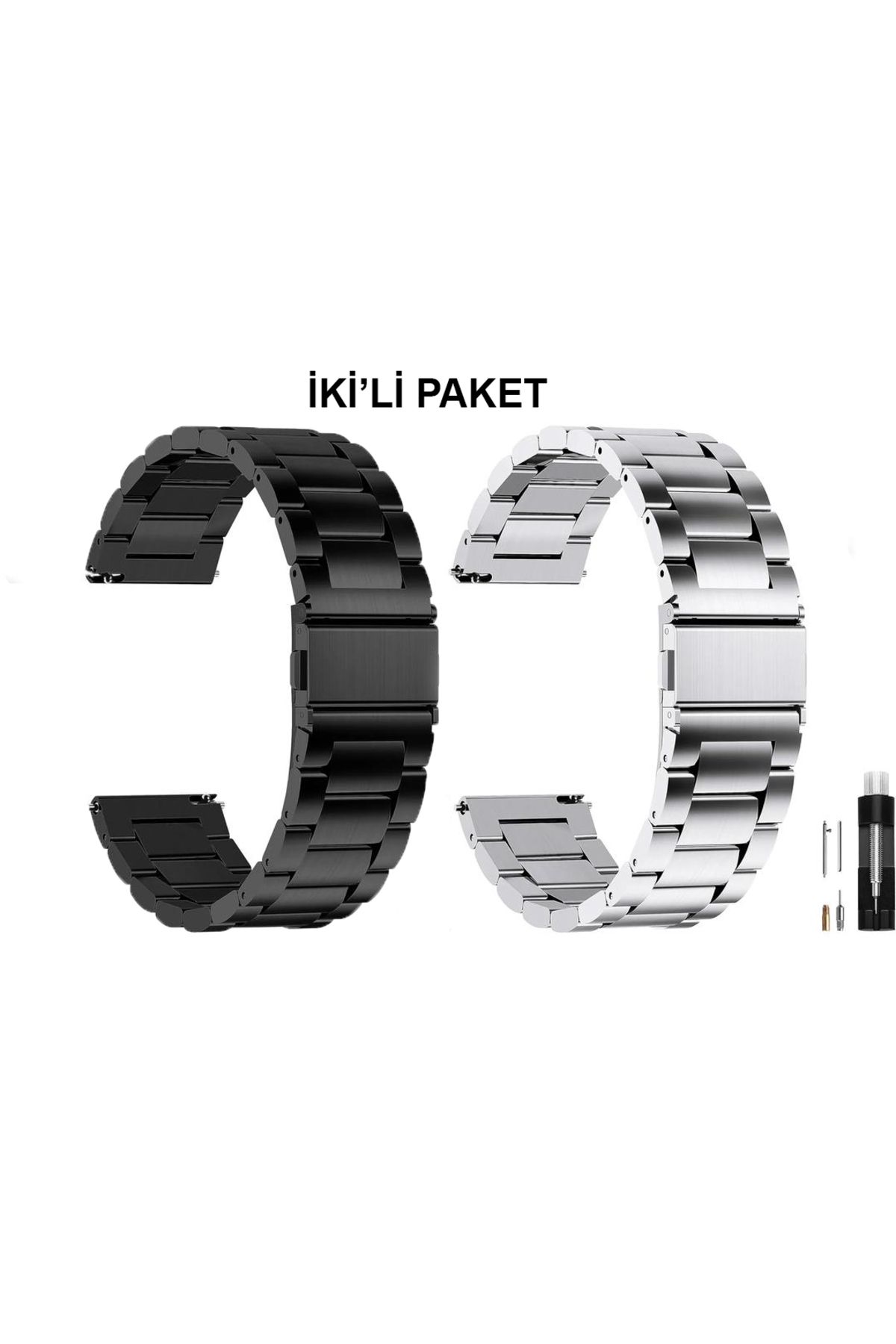 Dexmon Huawei Watch 3 Gt Gt2 Gt2e Gt3 Gt4 Gt 5 Pro Se Elite 46mm Uyumlu 22mm Metal Paslanmaz Çelik Kordon