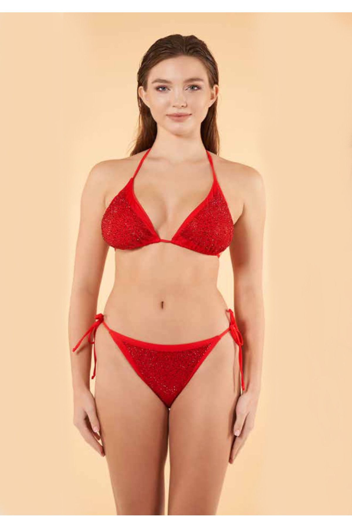 Fily İç Giyim ESTİVA Concept Taşlı Üçgen Bikini Takım