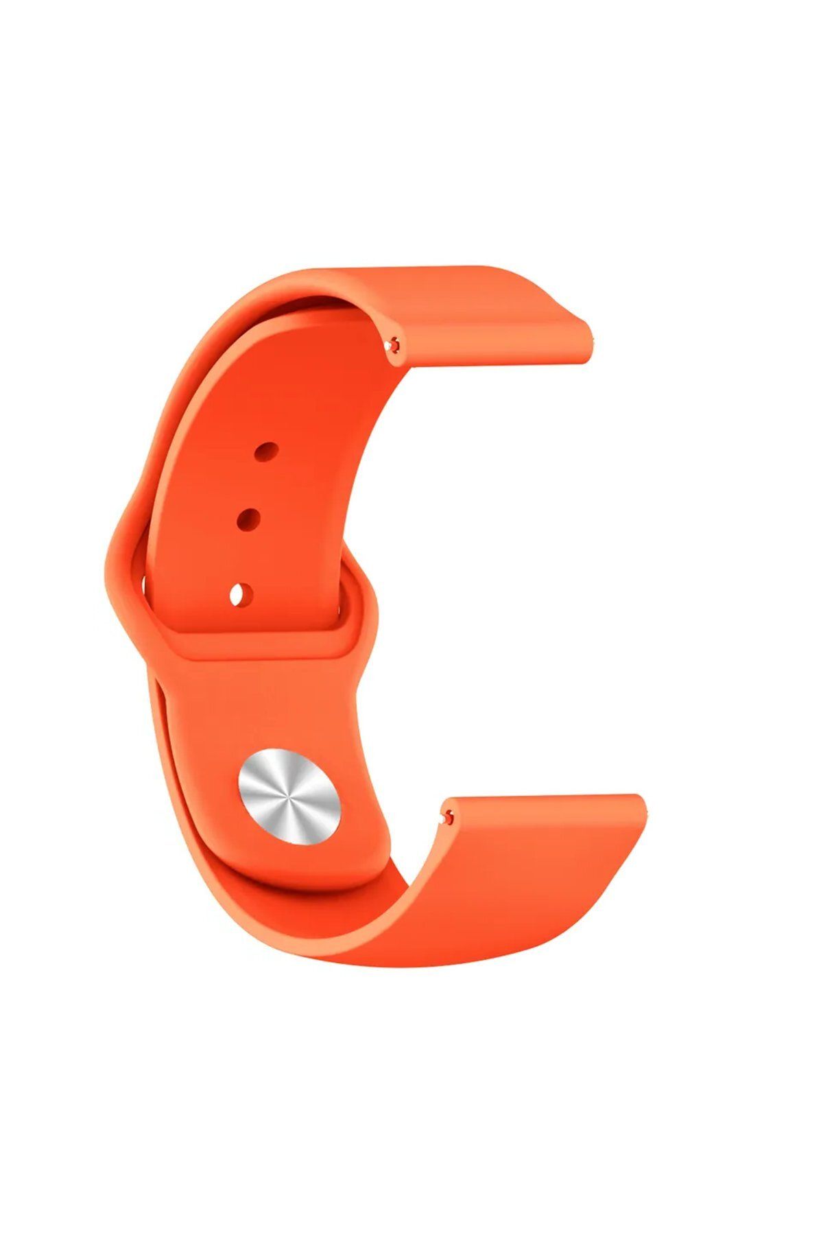 bbtech Ticwatch PRO / PRO 2020 / GTX 22mm Standart Silikon Kordon Klasik Kayış Esnek 22 mm Band