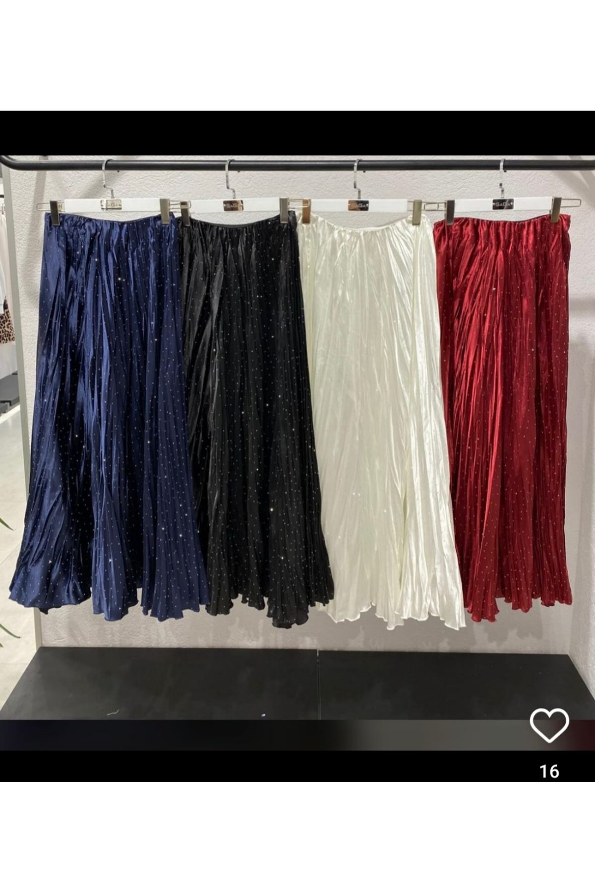 PEKA Taşlı tesettür etek