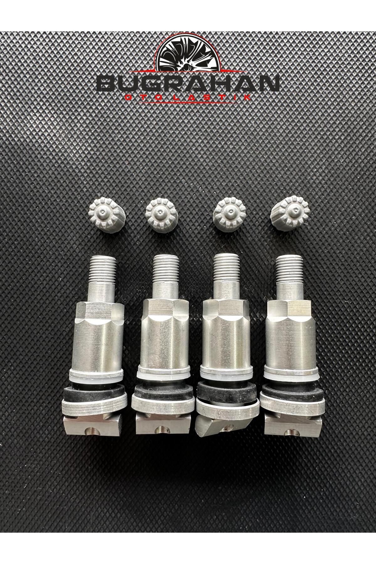 OEM SGL012 TPMS Sensörlü Çelik Sibop 4 Adet (Uyumlu Olduğu Araçlar Açıklamada)
