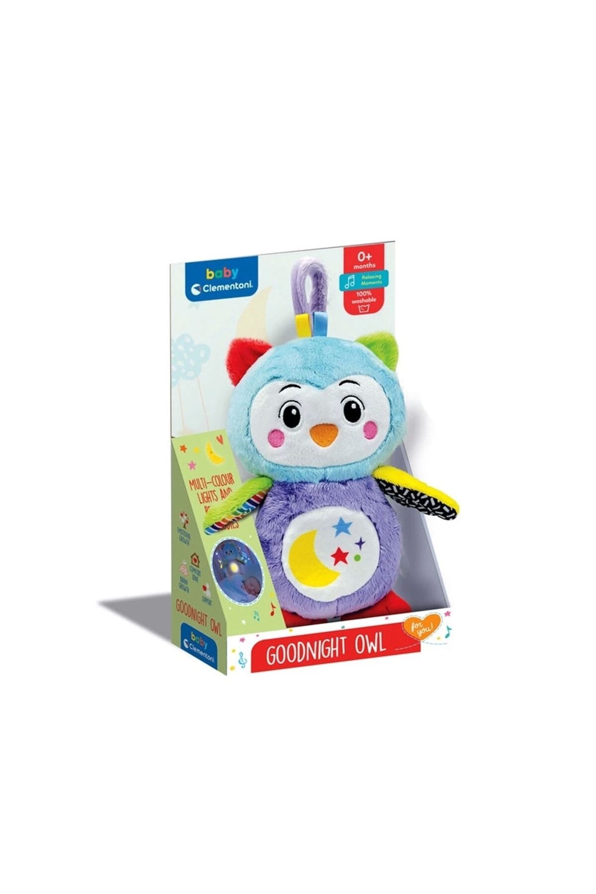 CLEMENTONI 17801 Baby Clementoni - Işıklı Pelüş Baykuş