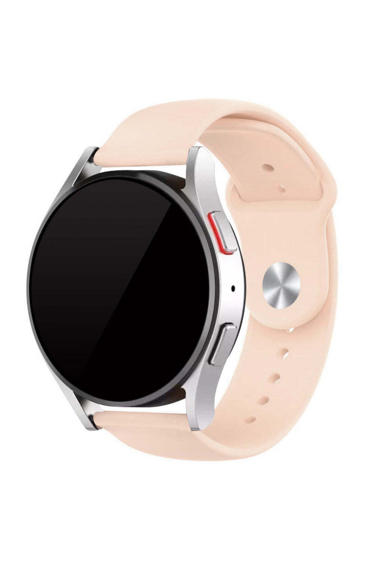 bbtech Fossil Gen 5 Carlyle / HR 22mm Standart Silikon Kordon Klasik Kayış Esnek 22 mm Band