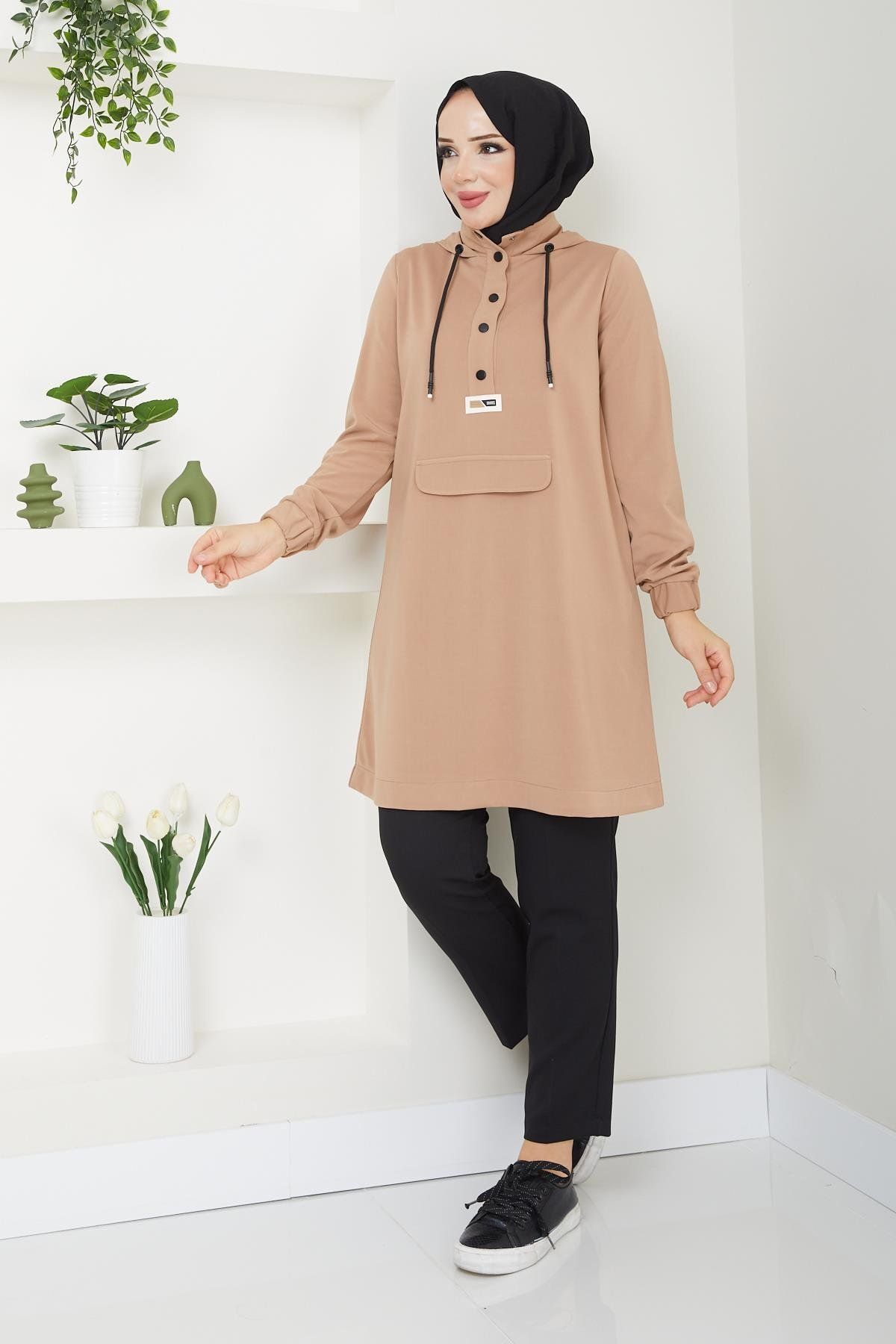 Doque-Seasonal Women's Tunic Hooded 61013Y 3