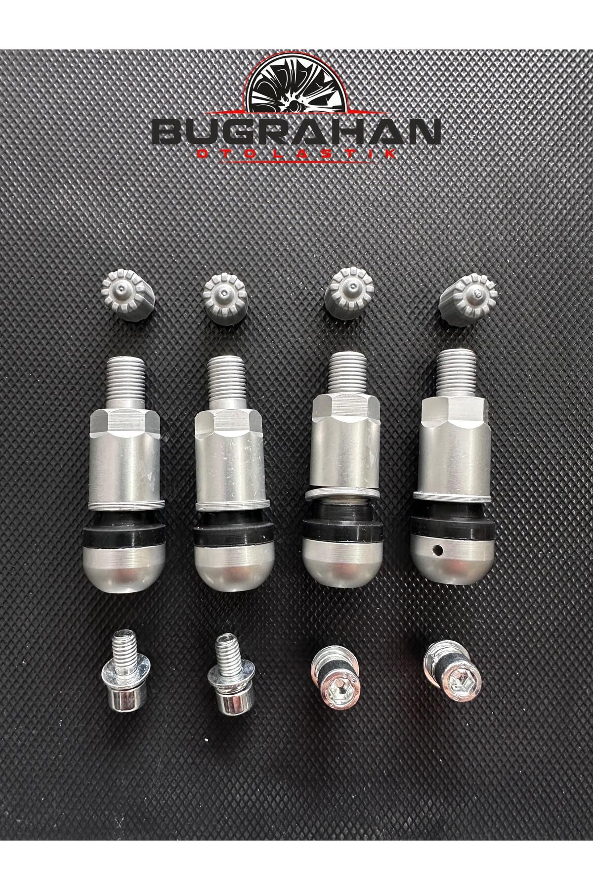 OEM SGL011 TPMS Sensörlü Çelik Sibop 4 Adet (Uyumlu Olduğu Araçlar Açıklamada)
