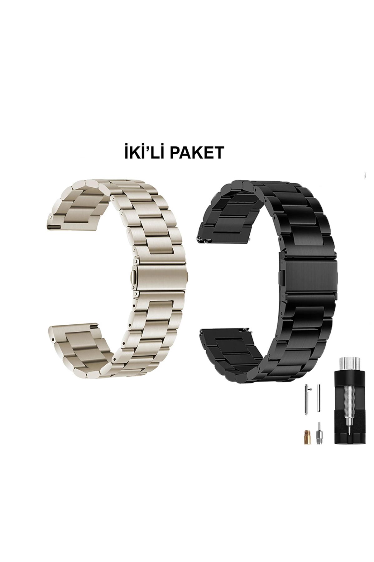 Dexmon Huawei Watch 3 Gt Gt2 Gt2e Gt3 Gt4 Gt 5 Pro Se Elite 46mm Uyumlu 22mm Metal Paslanmaz Çelik Kordon