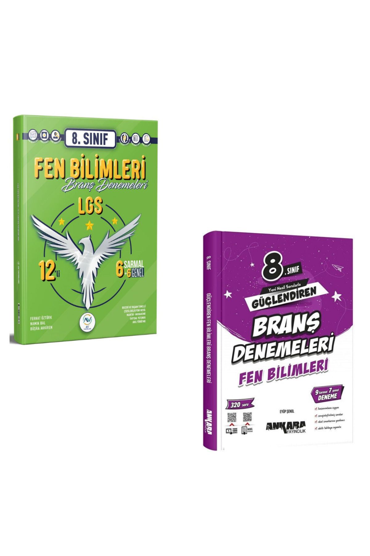 Marsis Yayınları Av Yayınları 8. Sınıf Fen Bilimleri ve Ankara 8 Fen Bilimleri Branş Denemeleri