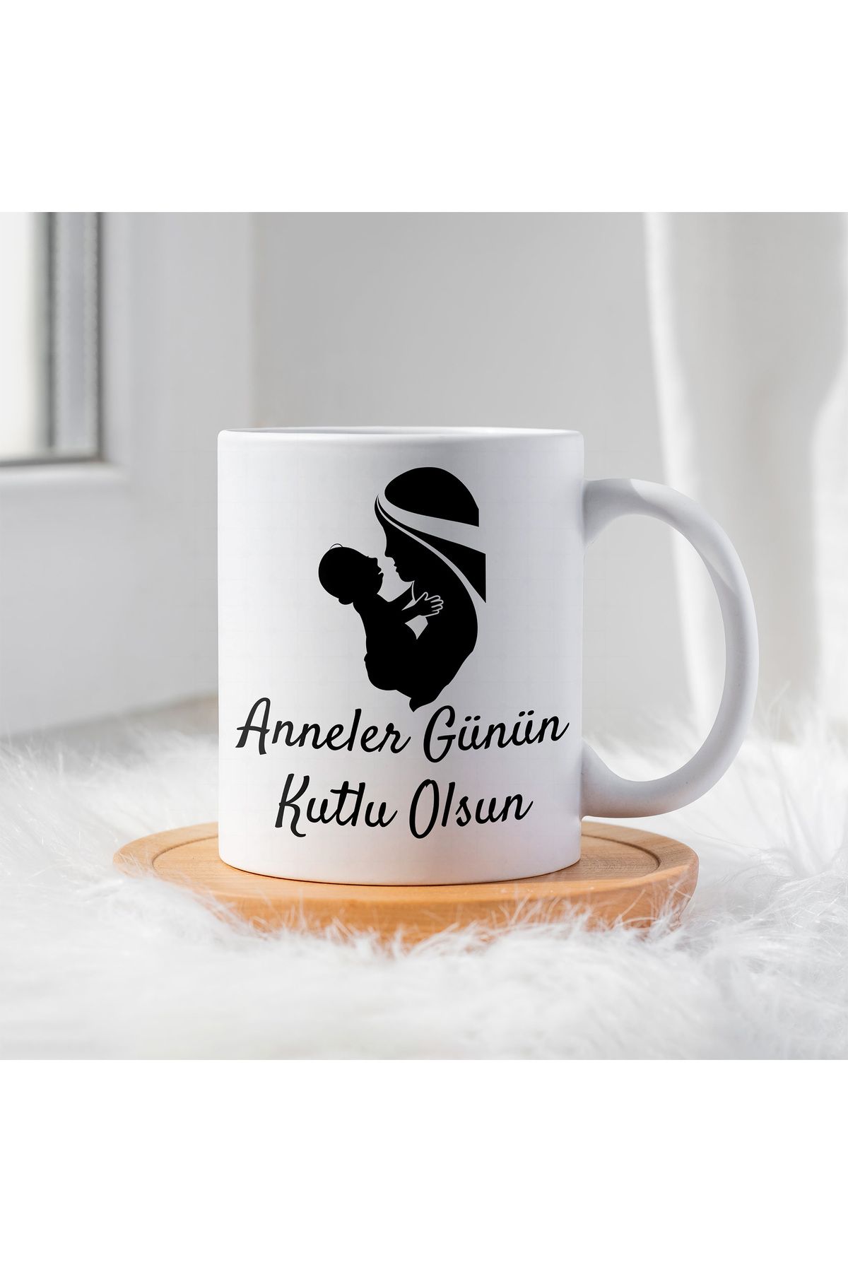 By Gift Anneler Günü İçin Kişiye Özel Porselen Kupa Bardak - BY-KP-0000256