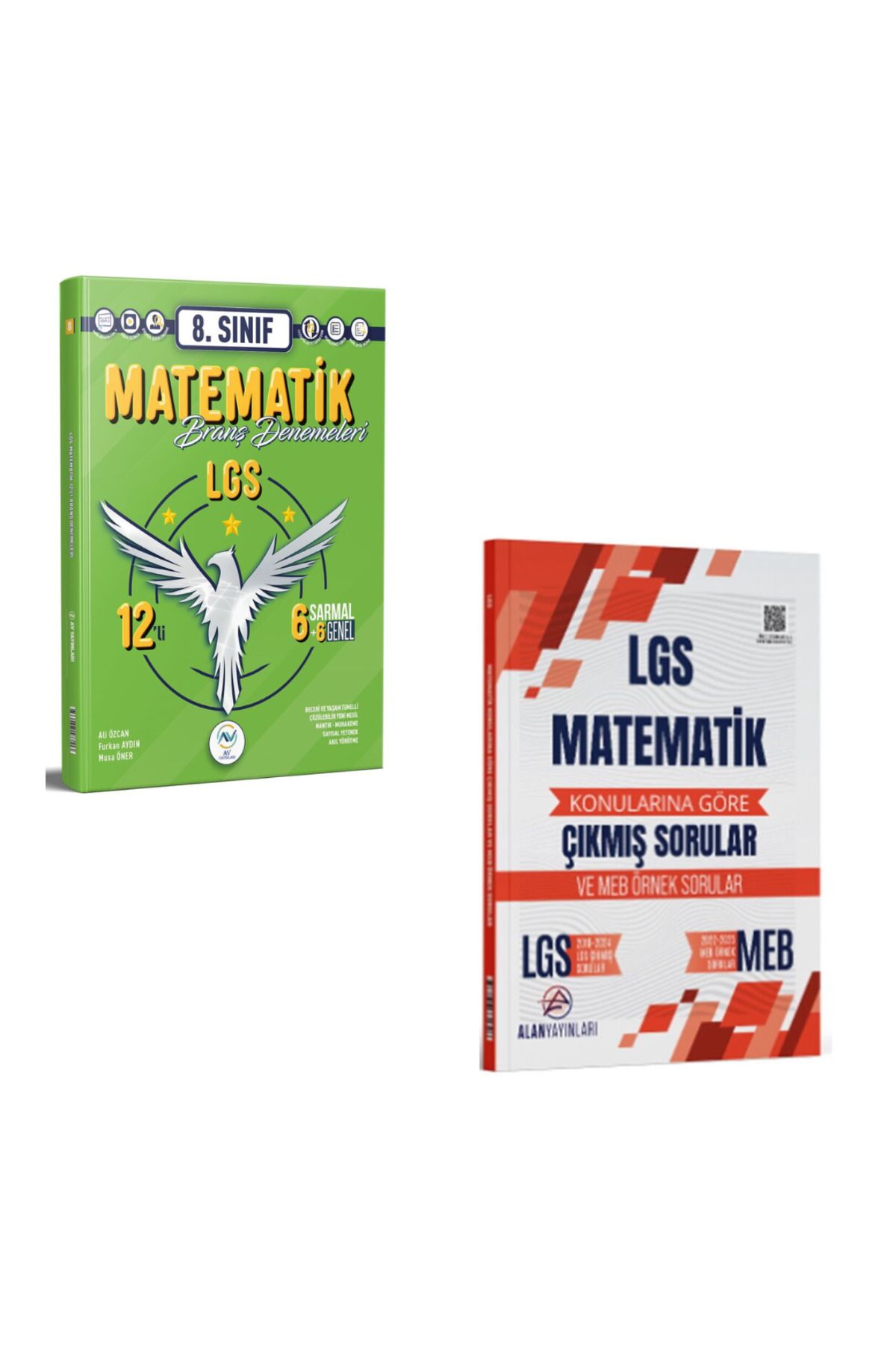 Marsis Yayınları Alan 8. Sınıf LGS Matematik Konularına Göre Çıkmış Sorular ve AV Yaynları 8 Matmtik Branş Denemesi