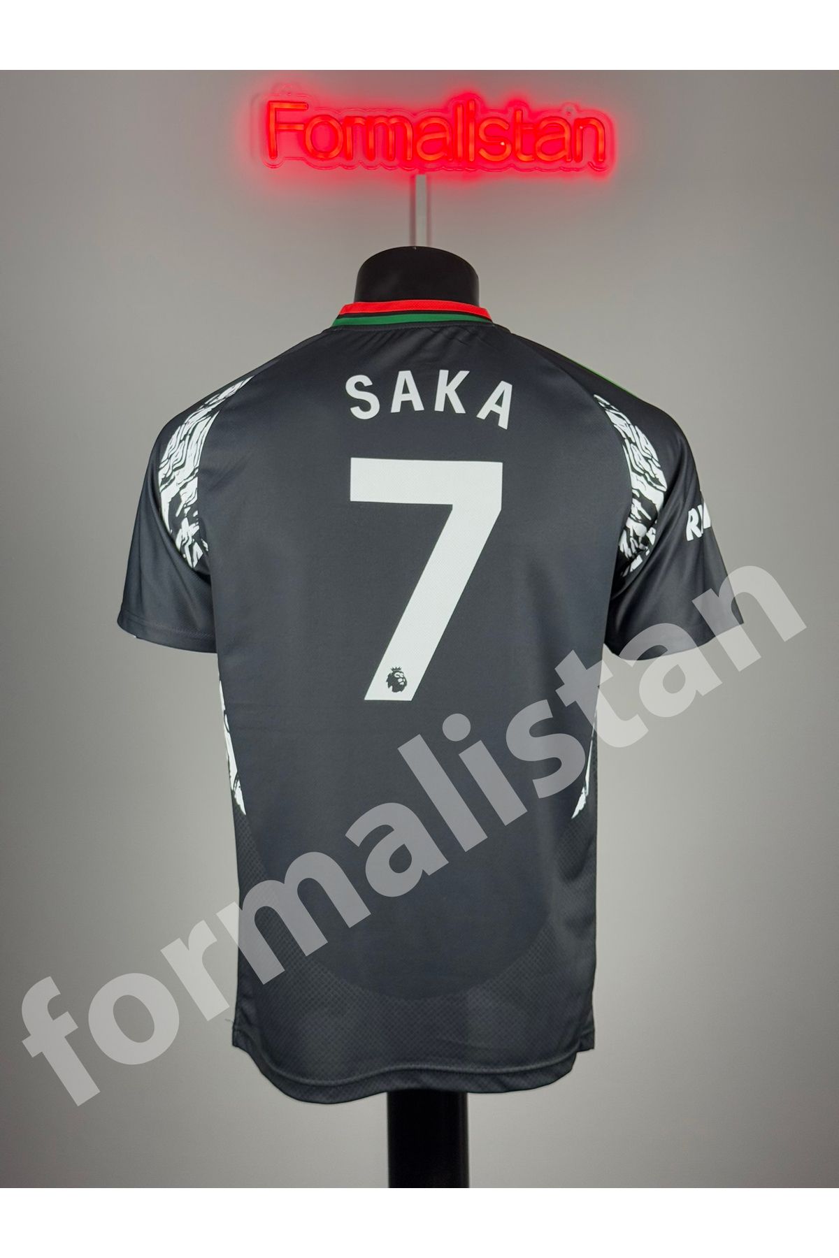 Quaxram ,Arsênal SAKA Futbol Forması - BLACK