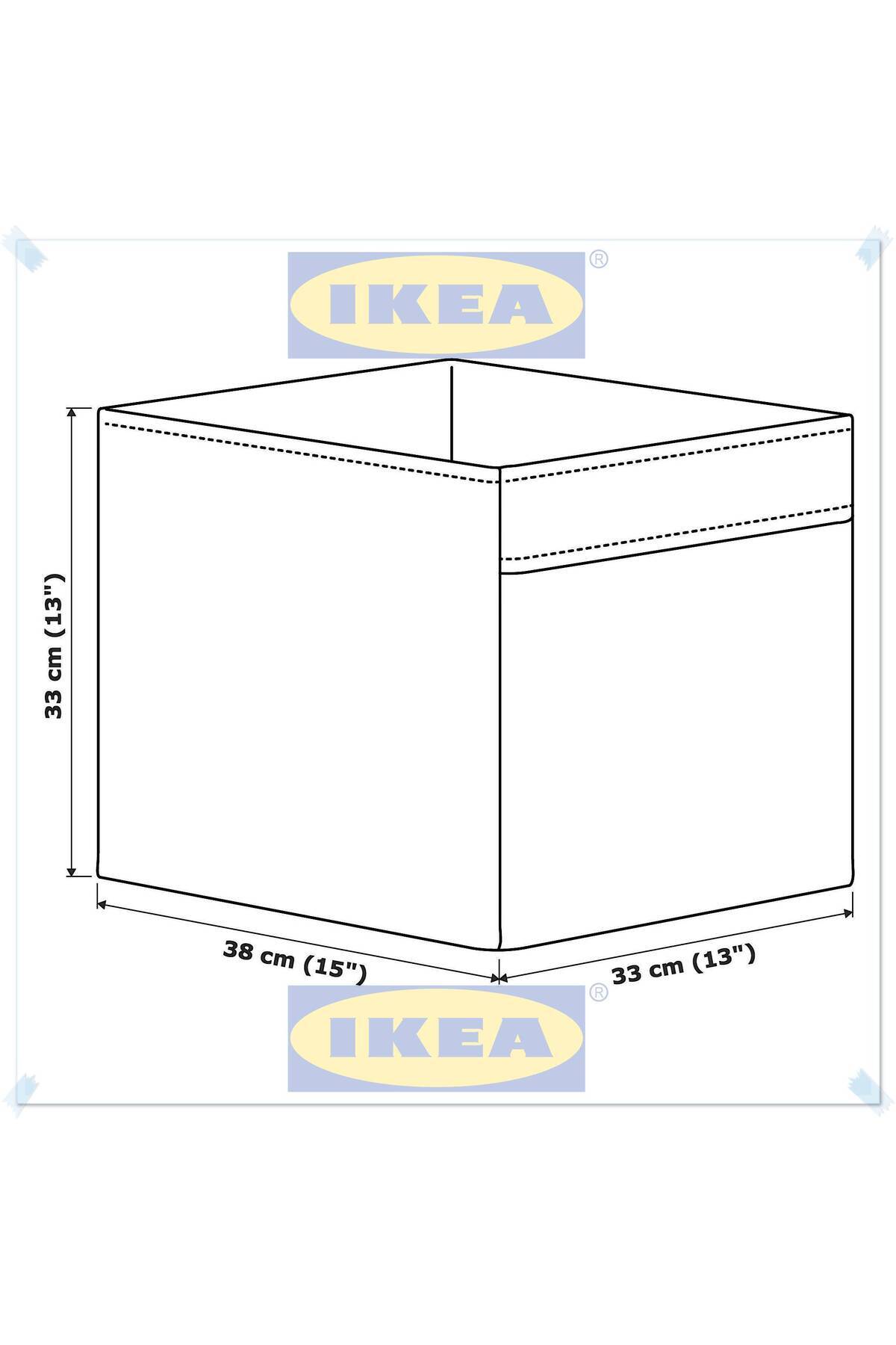 Magika Design-Dröna Red Storage Box, Organizer, 33X38X33 cm 4