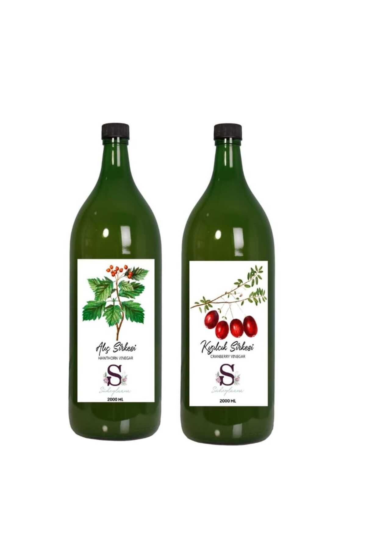 Süheylaana Doğal Alıç Sirkesi 2000 Ml - Doğal Kızılcık Sirkesi 2000 Ml