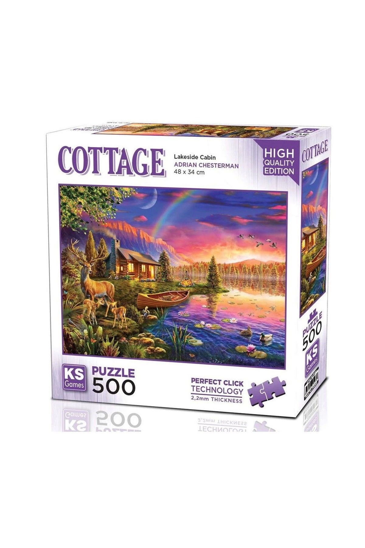 Ks Puzzle 20063 Lakeside Cabin 500 Parça Puzzle
