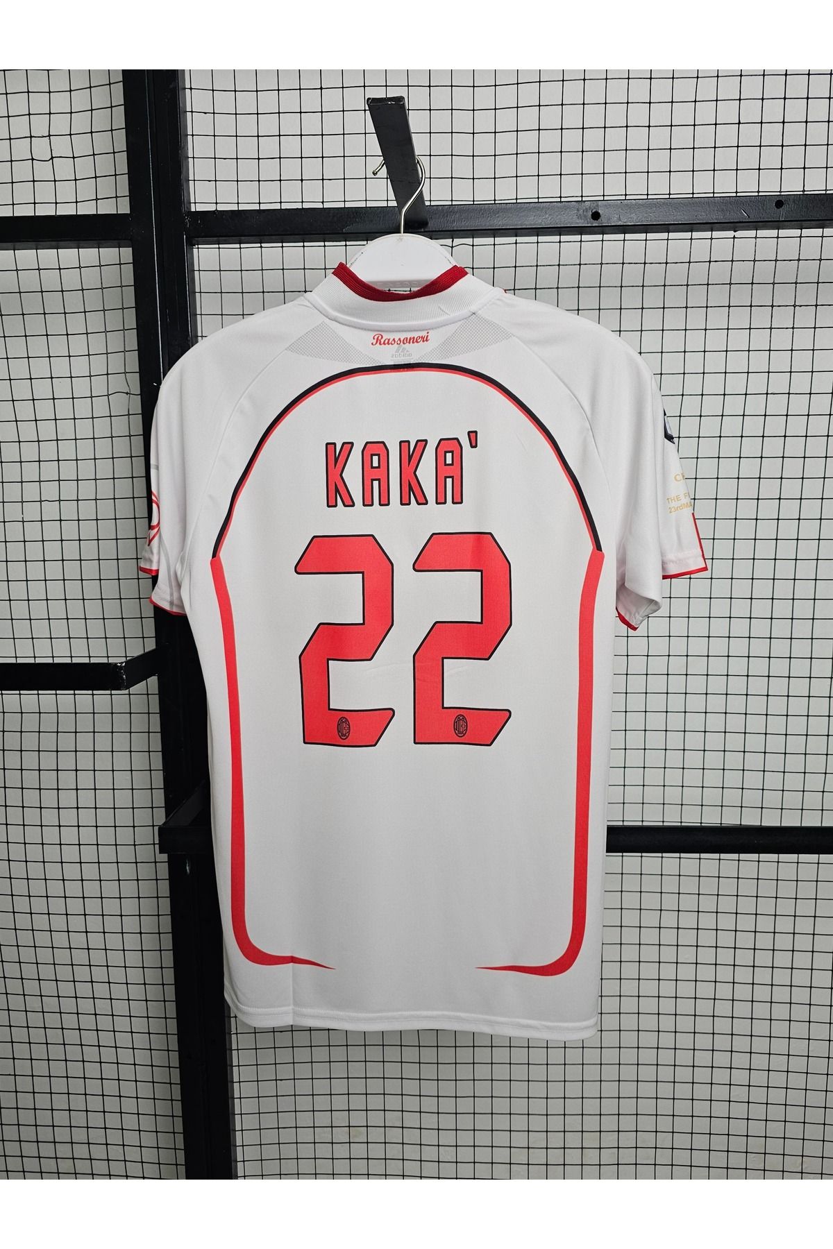 Lion Spor M'ilan 2007 Efsane Sezon Kaka Leite Nostalji Retro Forması (Beyaz)