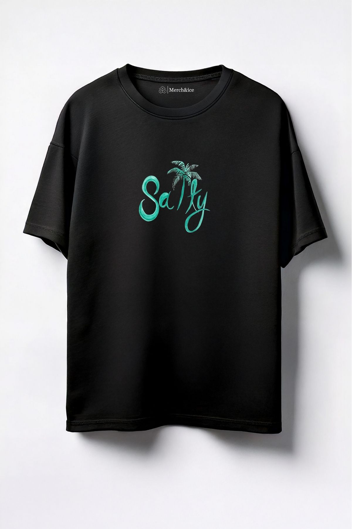 Merch&ice Salty Baskılı Unisex Oversize T-Shirt