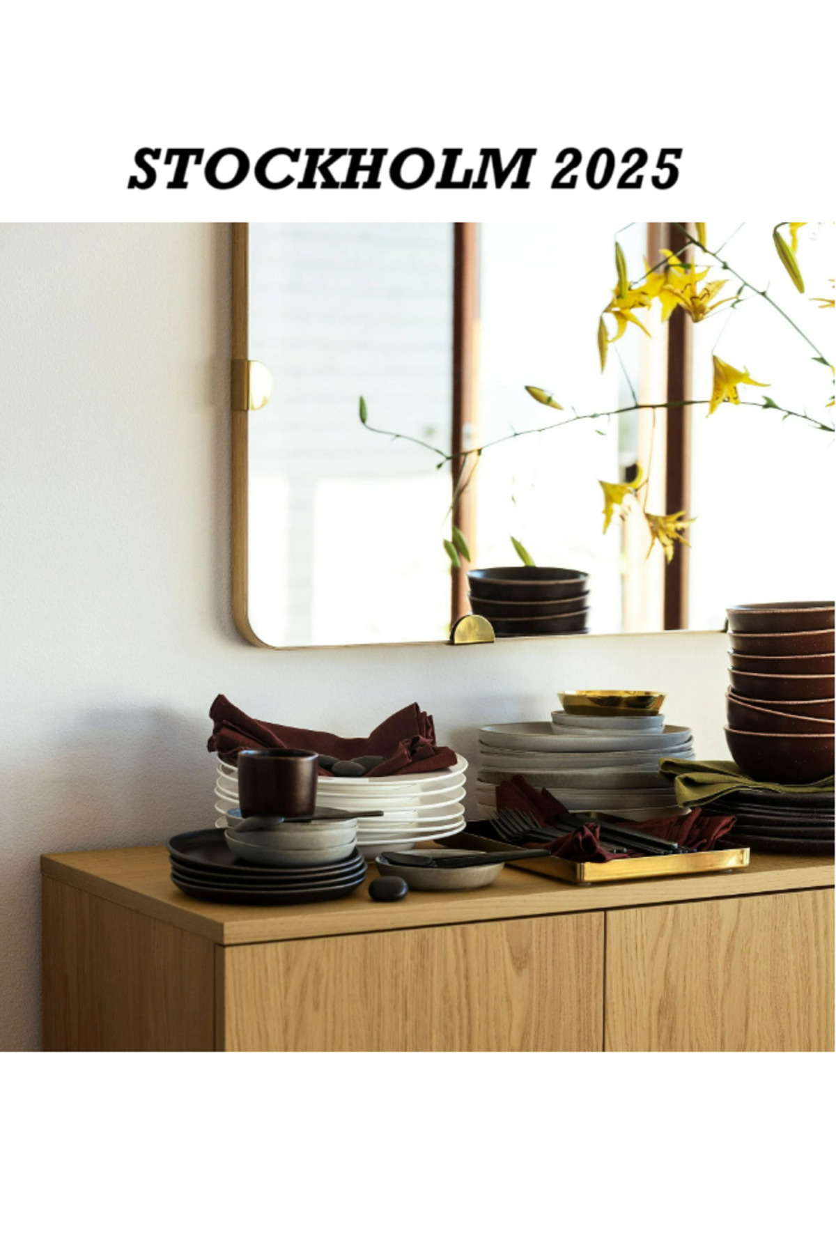 ステファン　E70　2セット IKEA Stockholm 2025 Koleksiyonu - Anne Hediyesi - Ev Hediyesi