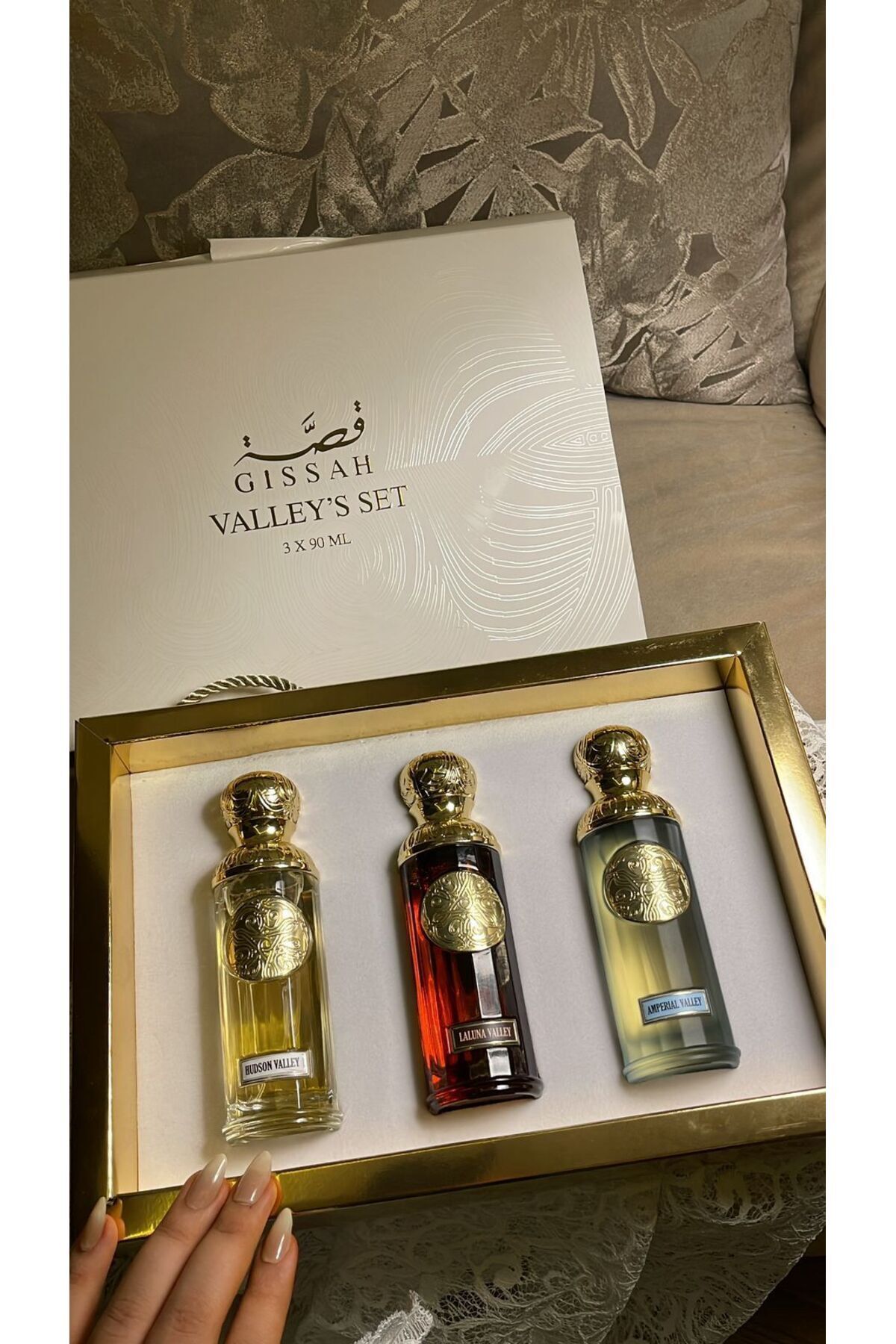 GISSAH-Valley Story Perfume Set 3*90 1