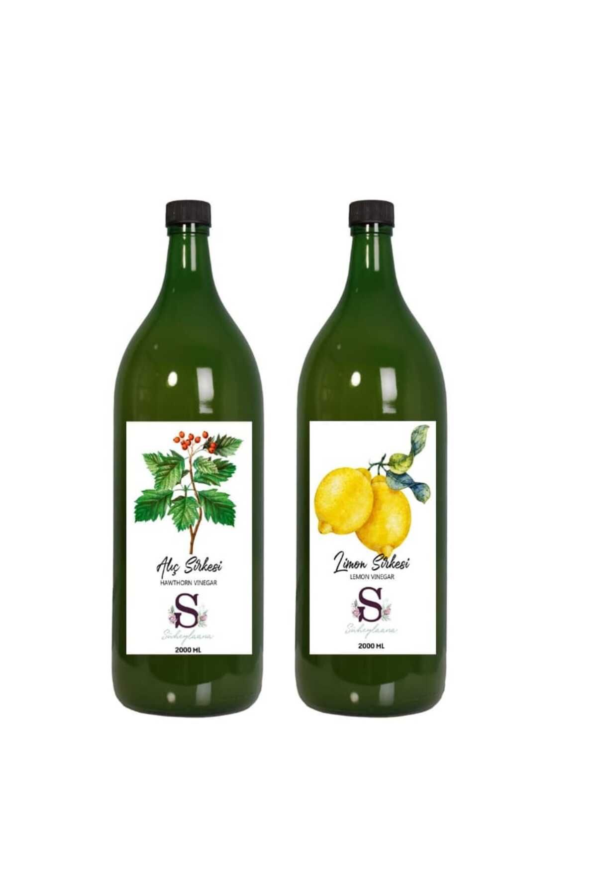 Süheylaana Doğal Alıç Sirkesi 2000 Ml - Doğal Limon Sirkesi 2000 Ml