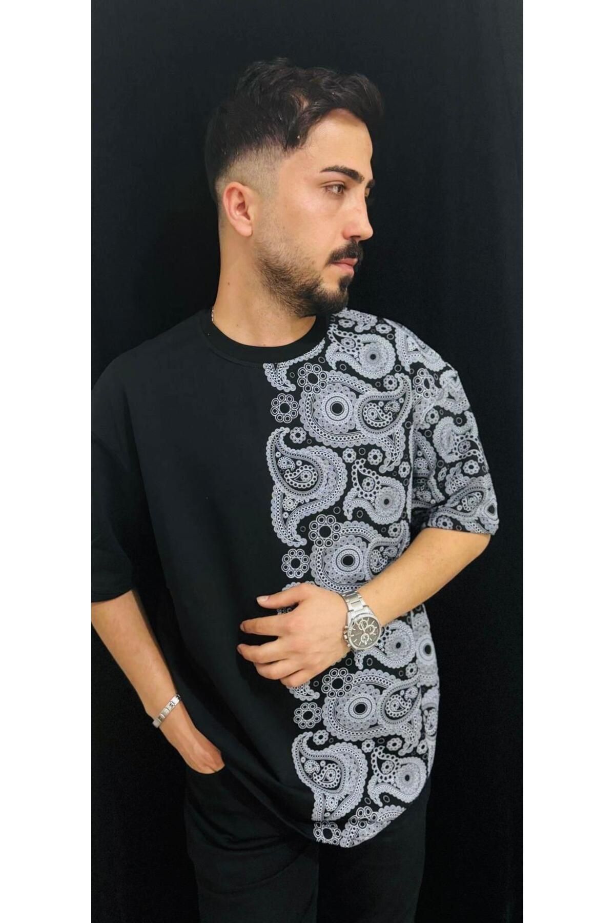 modemarkt ERKEK 3 İPLİK OVERSİZE TİSORT