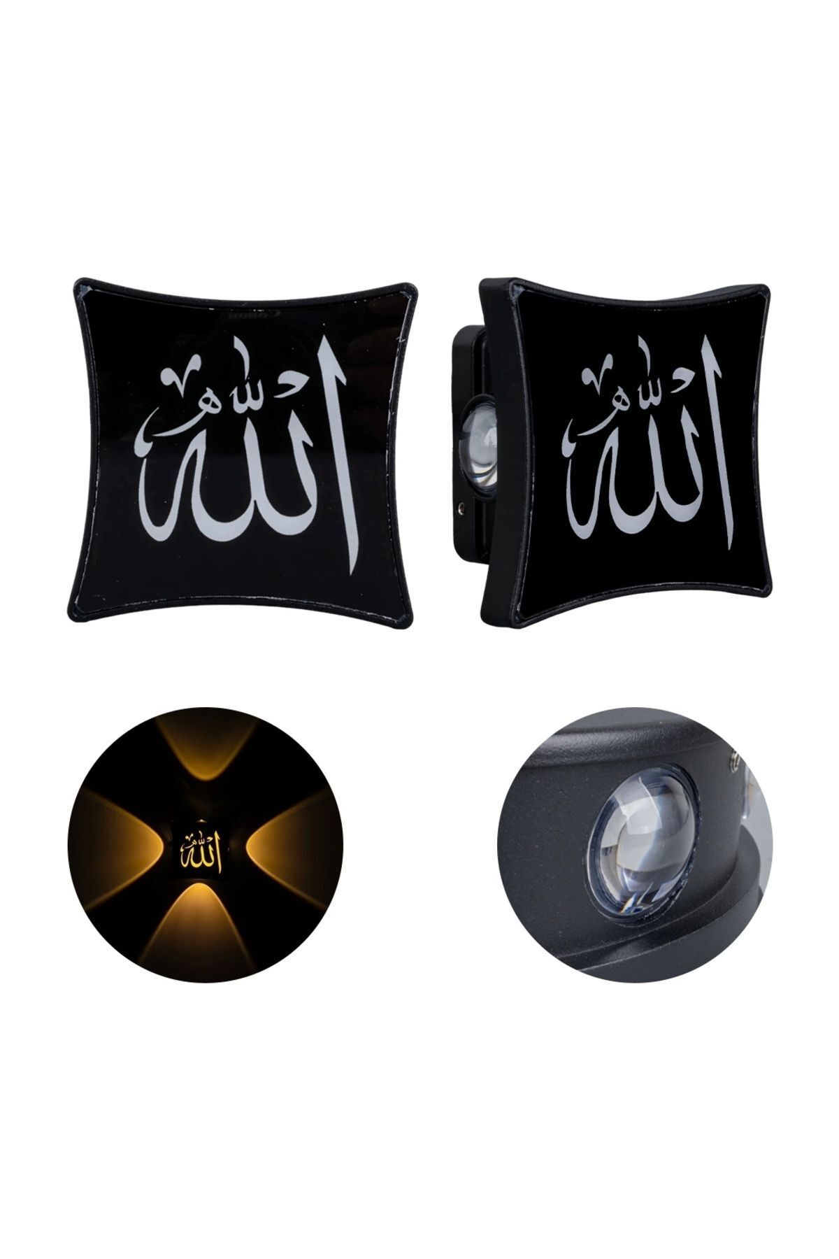 teknotrust 3000K ALLAH DEKORATİF LED DUVAR APLİK (5047)