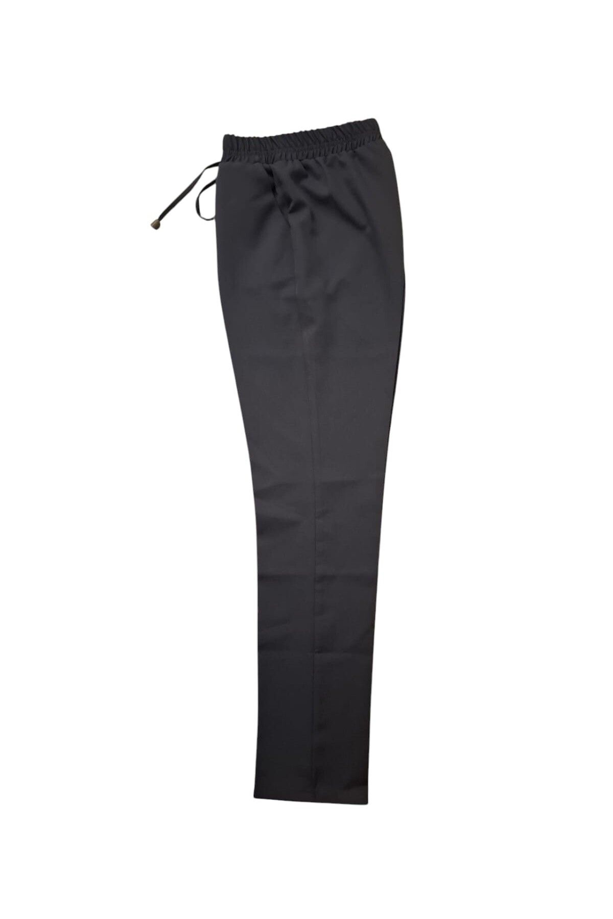 Fua Shop Kadın İnce Kumaş Beli Lastikli Havuç Kesim Pantalon