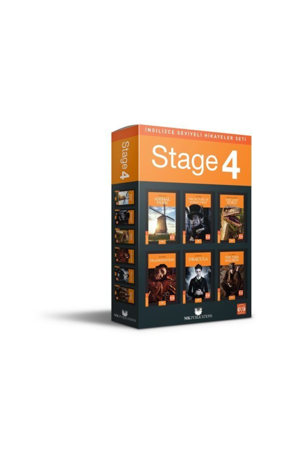 Destek Yayınları İngilizce Seviyeli Hikayeler Seti Stage4