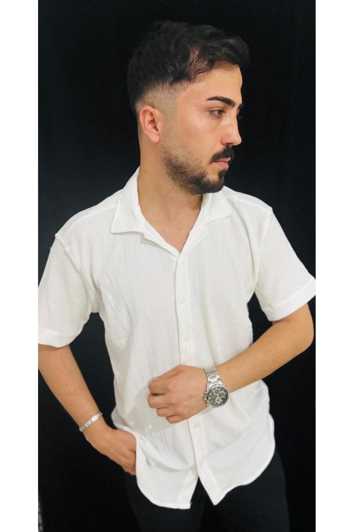 modemarkt ERKEK BOL BEYAZ GOMLEK