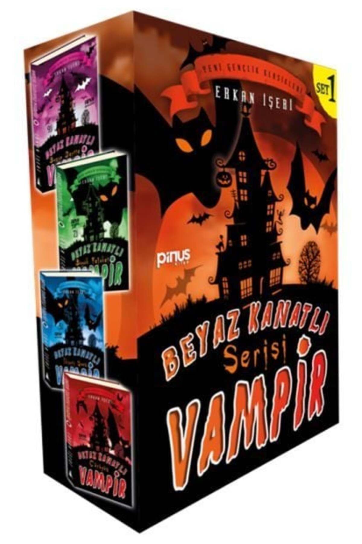 Destek Yayınları Beyaz Kanatlı Vampir Seti 1 4 Kitap Takım