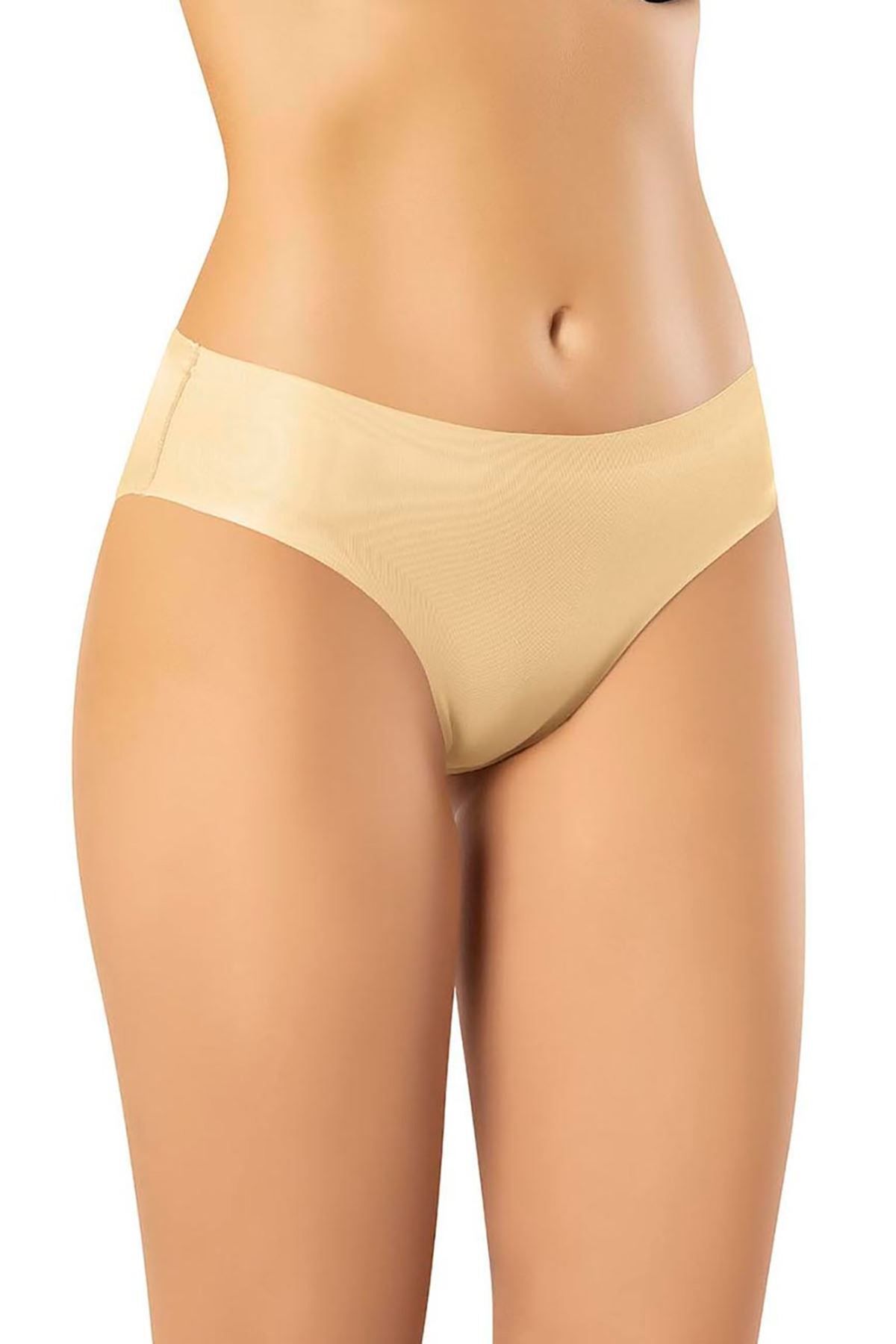Shop58 Kadın Lazer Kesim Kayma Yapmaz Slikonlu Slip Külot