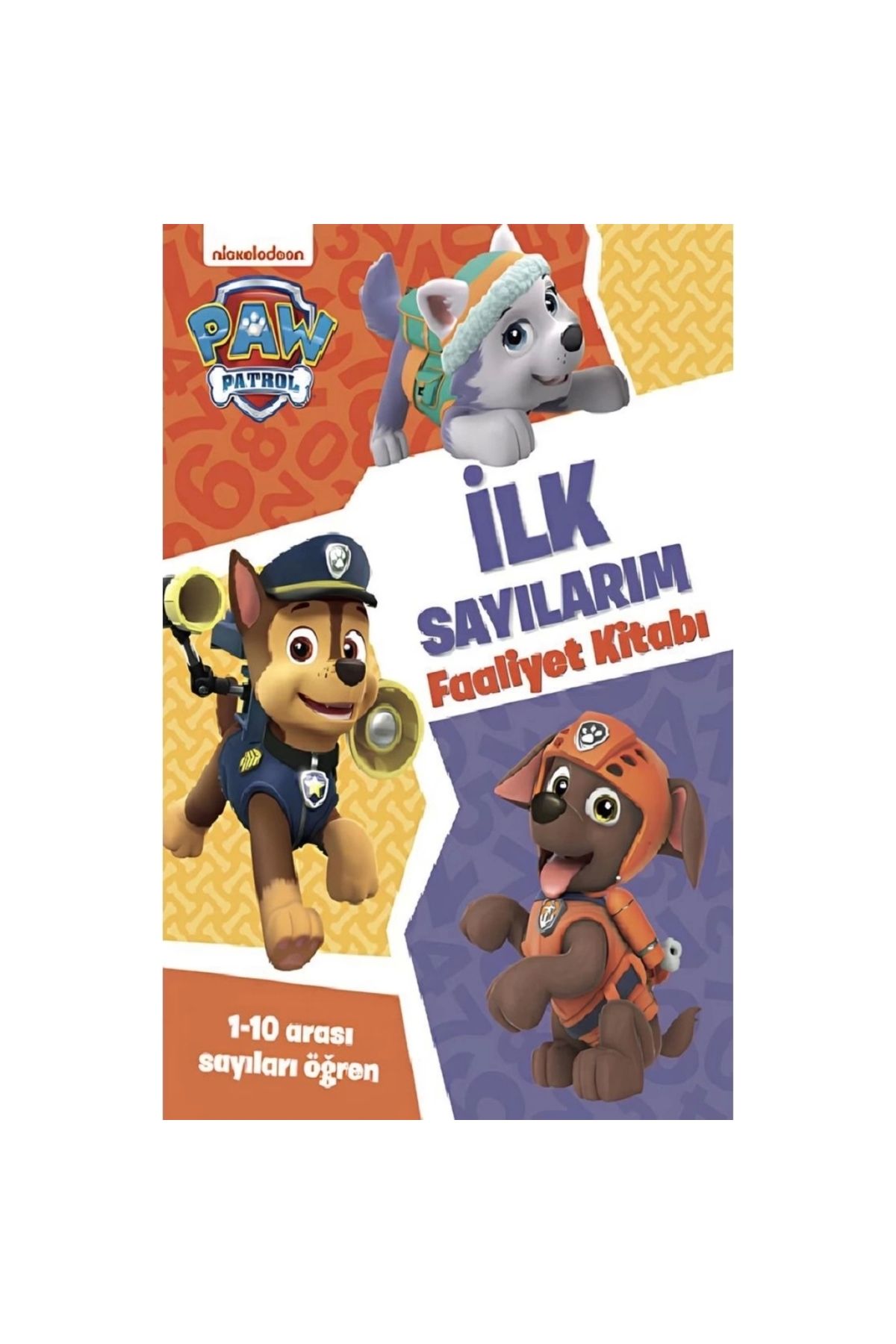 Nemere Paw Patrol İlk Sayılarım Faaliyet Kitabı 38062BT