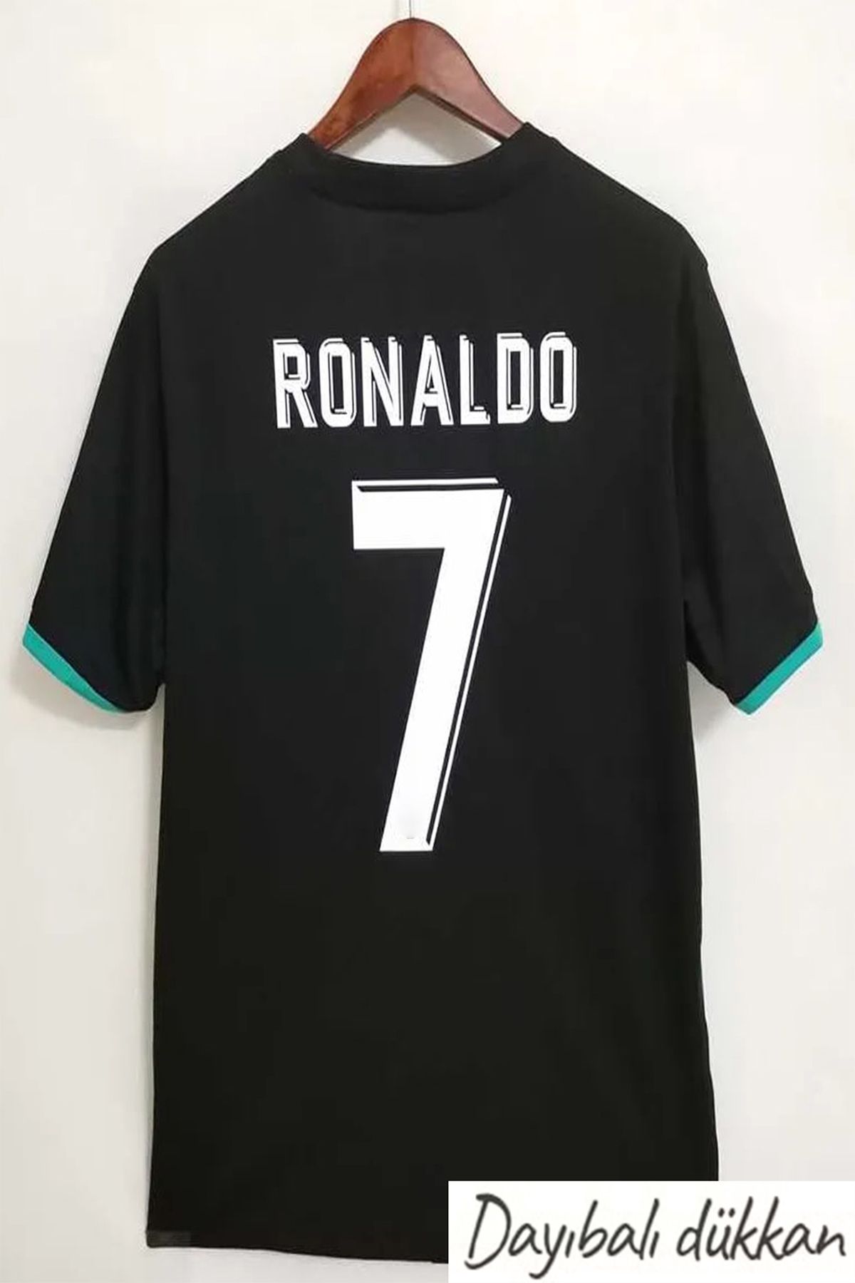 DAYIBALI DÜKKAN DAYIBALI RM 2018 Kiev Şampiyonlar Ligi Finali Ronaldo Deplasman Forması (BLACK KİT)