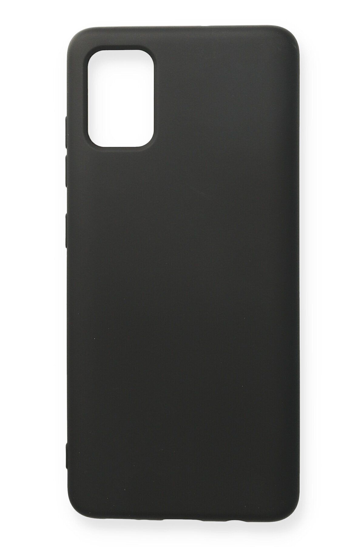cepmoda Samsung Galaxy A71 Telefon Kılıfı - Lansman, iÇi Süet/Kadife, Soft v2 - SİYAH