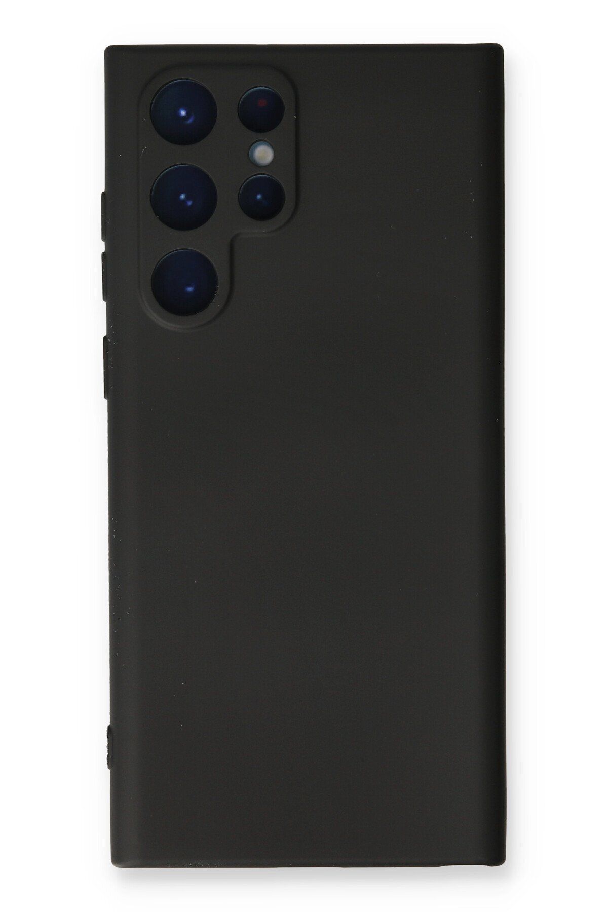 cepmoda Samsung Galaxy S23 Ultra Telefon Kılıfı - Lansman, iÇi Süet/Kadife, Soft v2 - SİYAH