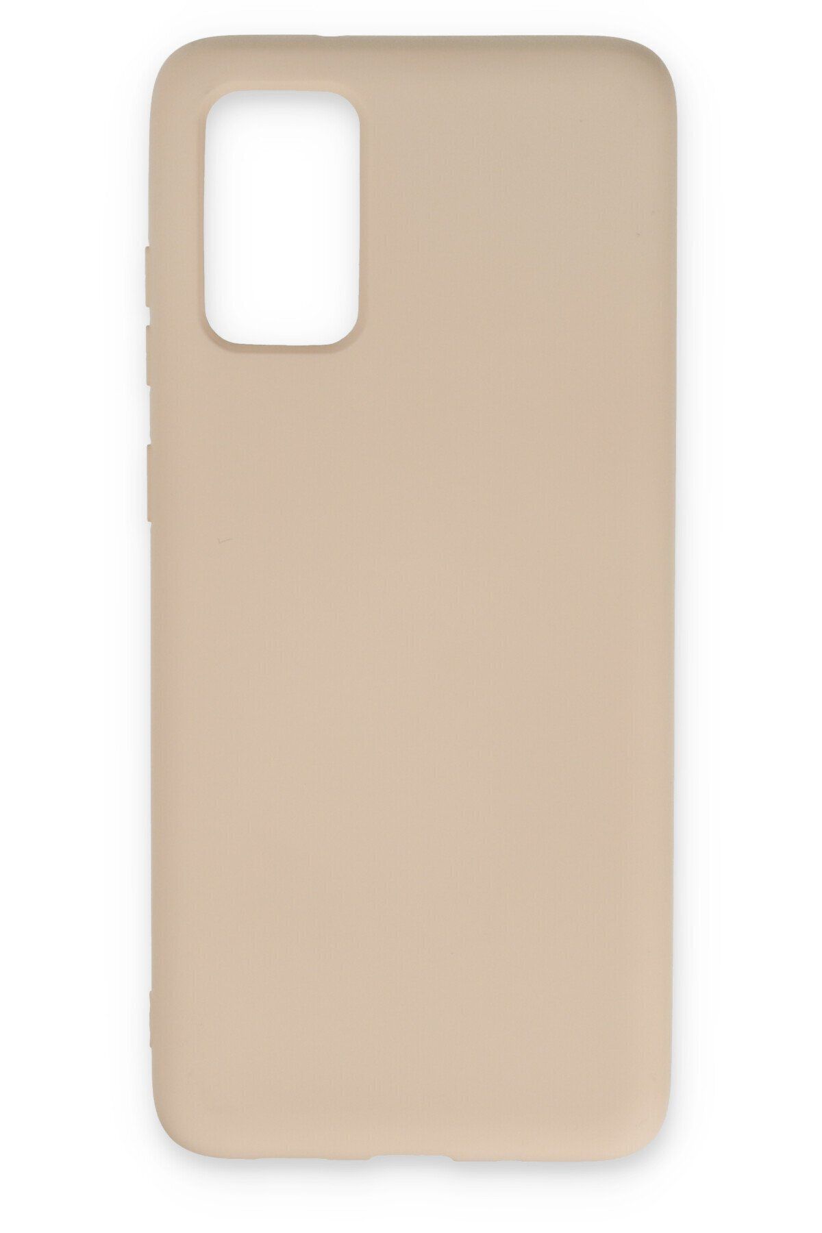 cepmoda Samsung Galaxy S20 Telefon Kılıfı - Lansman, iÇi Süet/Kadife, Soft v2 - PUDRA