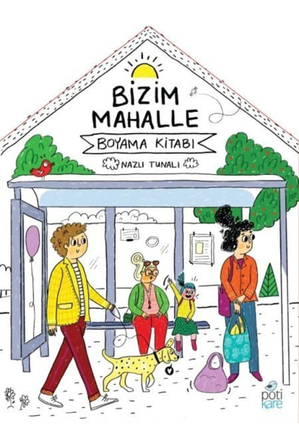Destek Yayınları Bizim Mahalle Boyama Kitabı