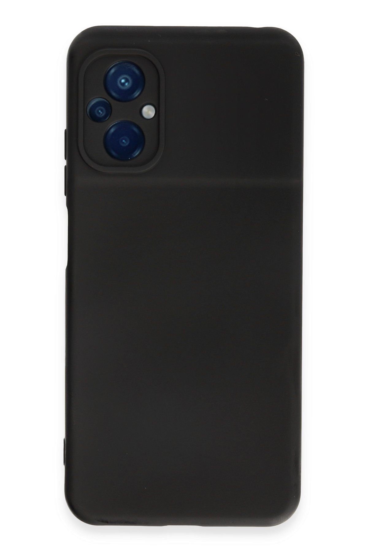 cepmoda Xiaomi Poco M5 Telefon Kılıfı - Lansman, iÇi Süet/Kadife, Soft v2 - SİYAH