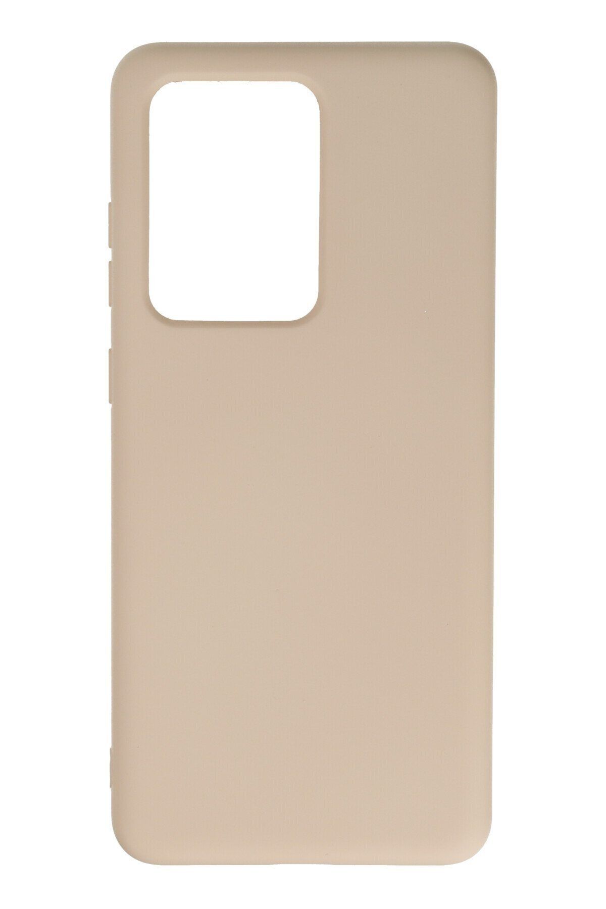 cepmoda Samsung Galaxy S20 Ultra Uyumlu Telefon Kılıfı - Lansman, iÇi Süet/Kadife, Soft - PUDRA