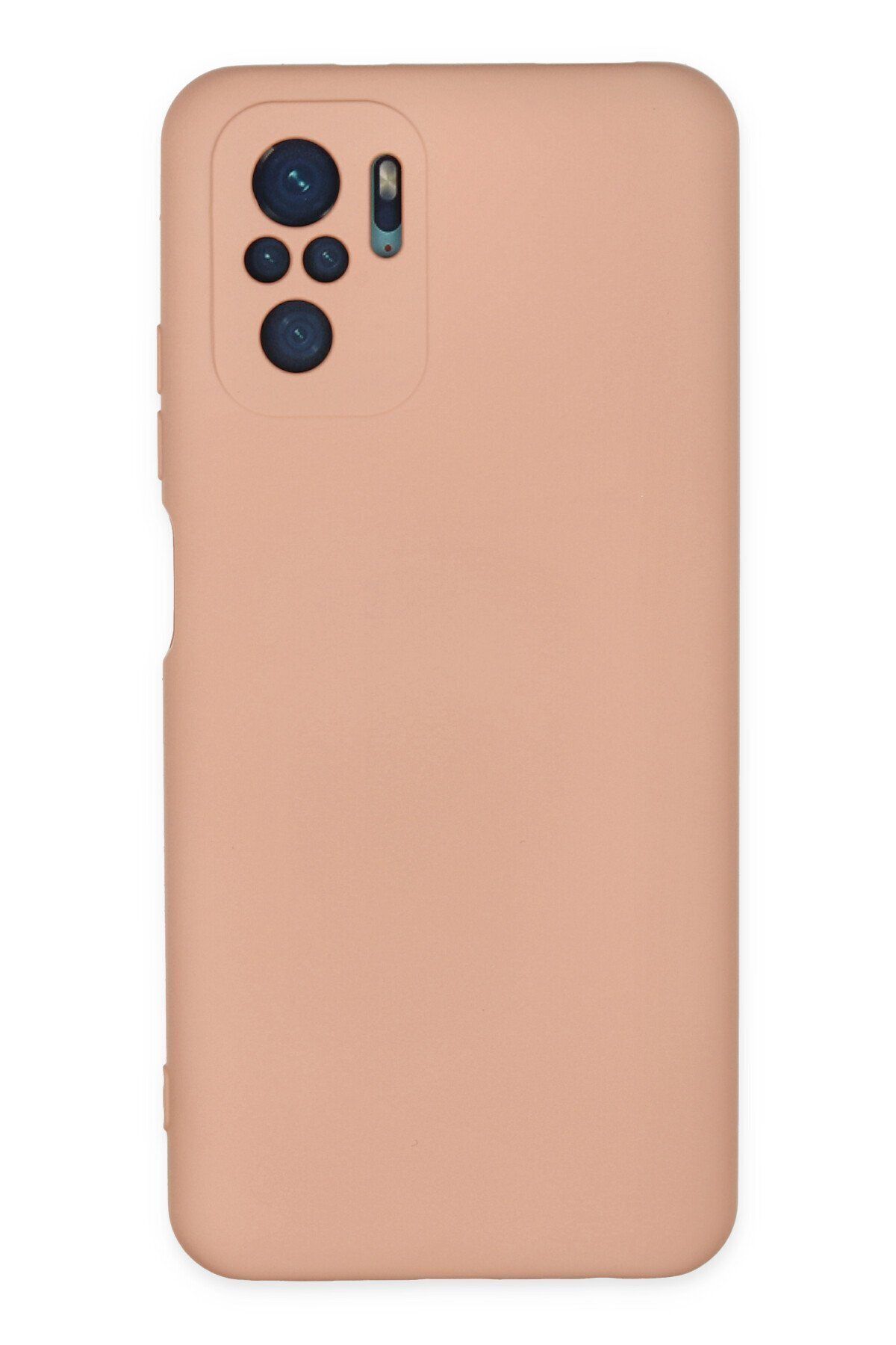 cepmoda Xiaomi Poco M5s Uyumlu Telefon Kılıfı - Lansman, iÇi Süet/Kadife, Soft - PUDRA