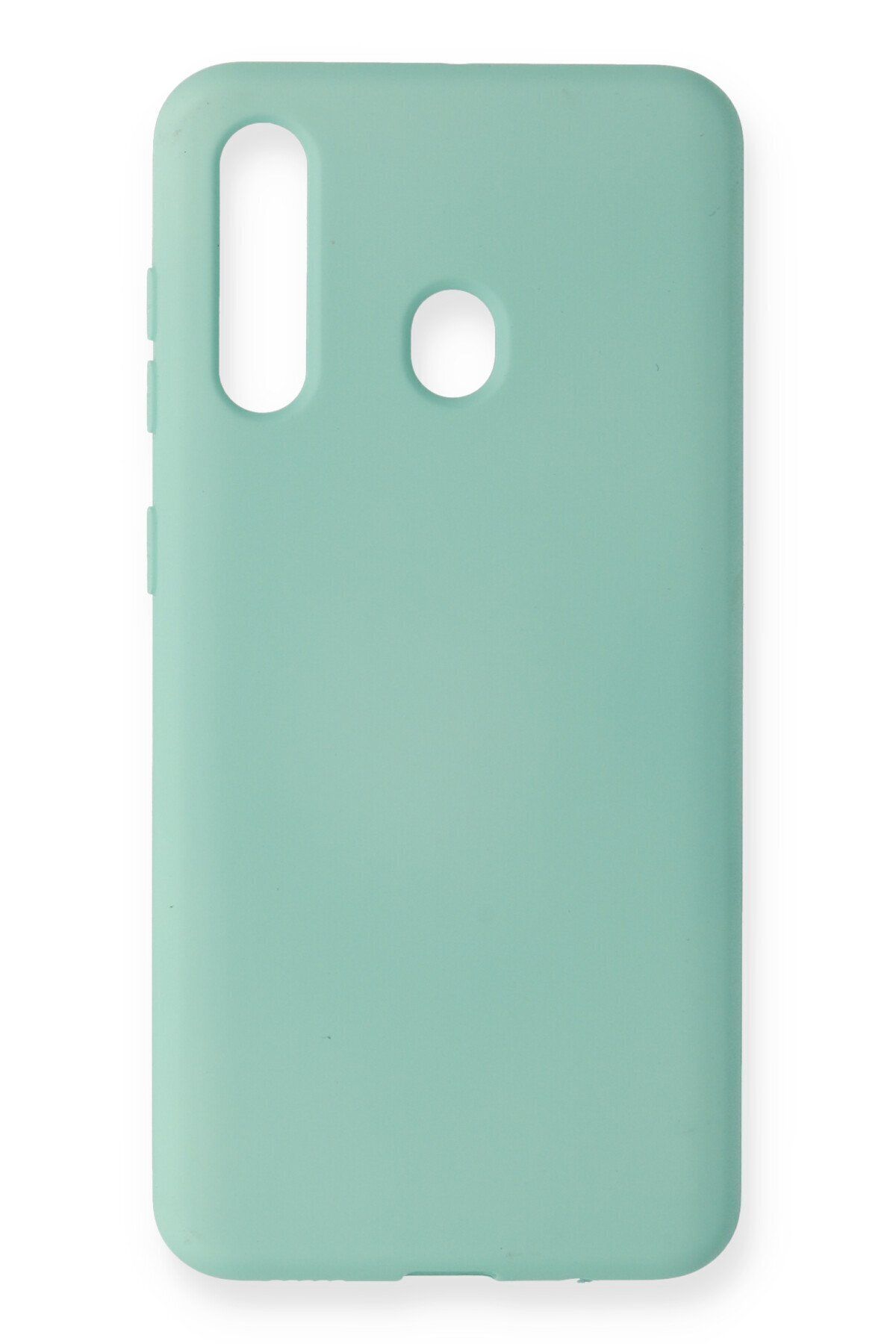 cepmoda Galaxy M40 Uyumlu  - Cpmd içi kadife Soft-Nano Doku Kapak/Kılıf - TURKUAZ